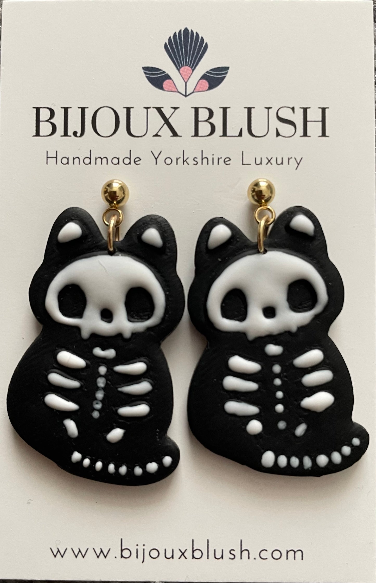 Spooky Cat Halloween dangles