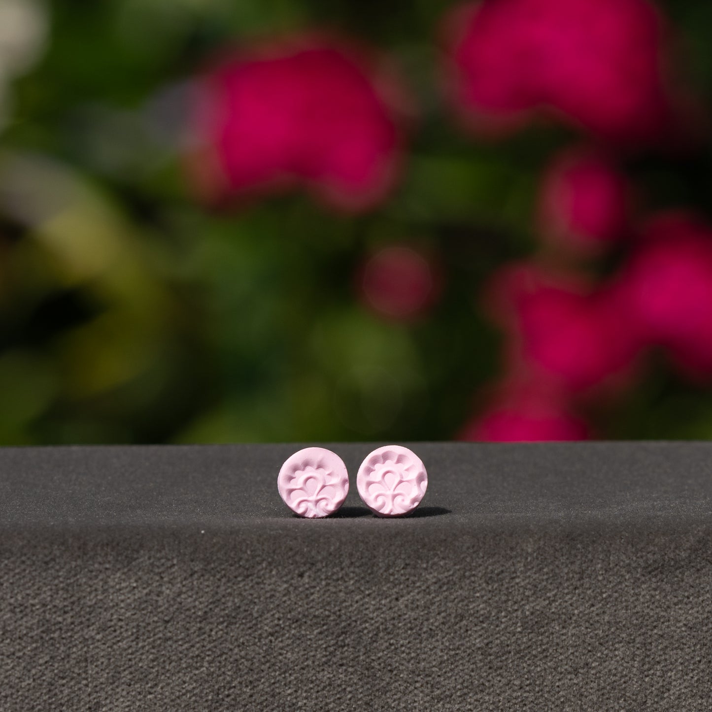 Ice cream Single Studs in Sterling Silver